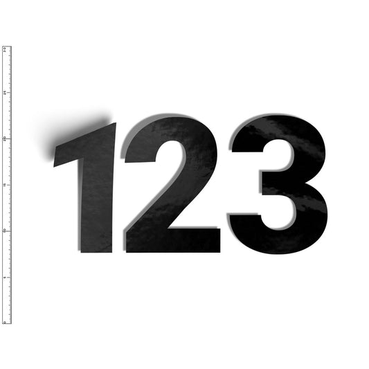 Cut-out numbers (14 cm height)