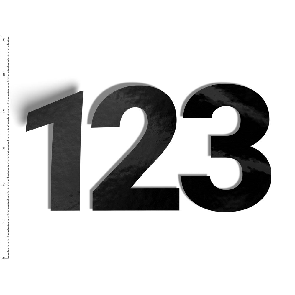 Cut-out numbers (17 cm height)